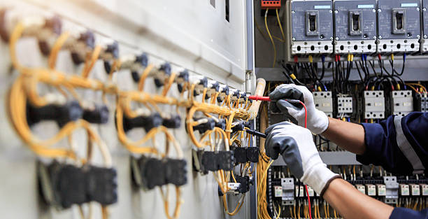 Professional Electrician technician working in Fairmont, NC